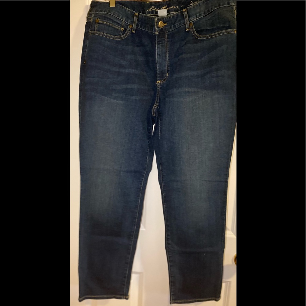 NWT Eddie Bauer slightly curvy jeans.